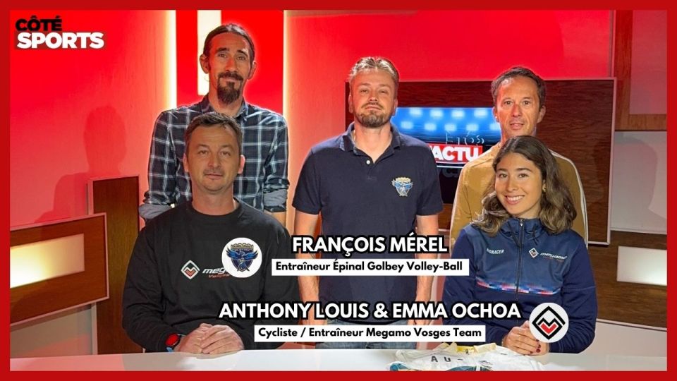 Côté Sports : Emma Ochoa, Anthony Louis & François Mérel