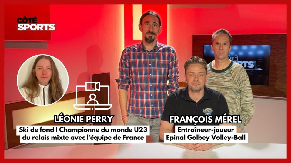Côté Sports : Léonie Perry & François Mérel 