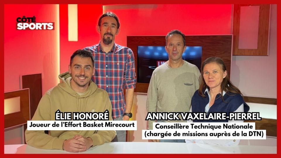Côté Sports : Annick Vaxelaire-Pierrel & Élie Honoré 