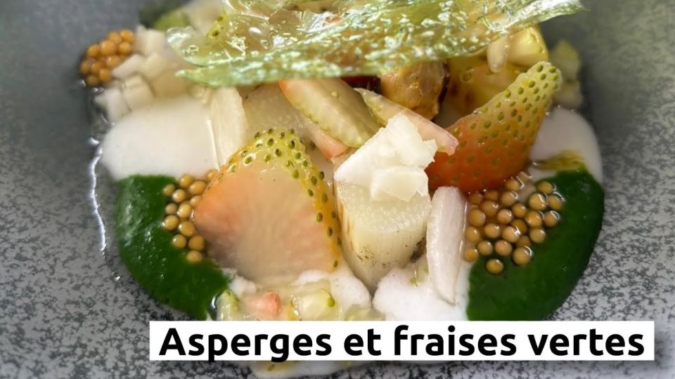 A feu doux : Alexis Baudin #02 Asperges et fraises vertes