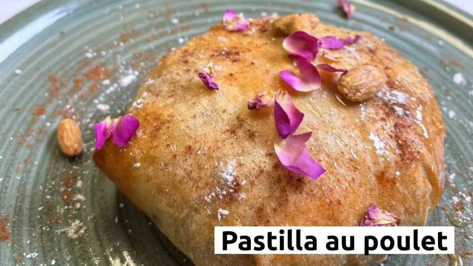 A feu doux : Miel & Safran #2 Pastilla au poulet