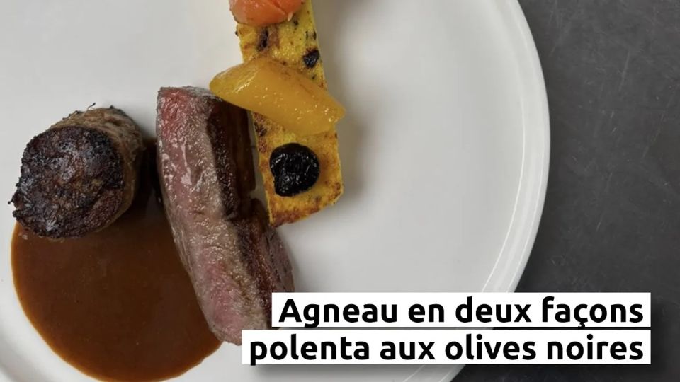 A feu doux : Le Bois Chenu #04 Agneau en deux façons, polenta aux olives noires