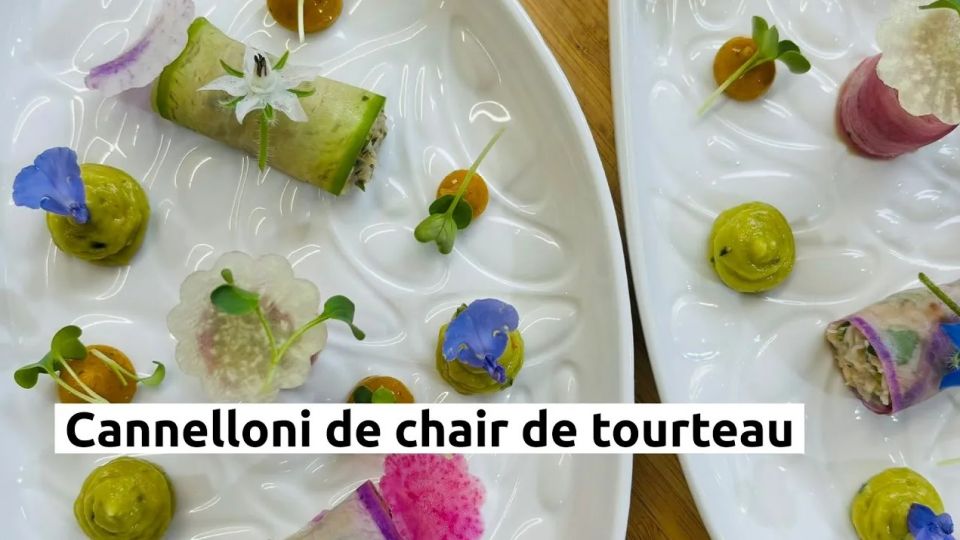 A feu doux : Maison Grandclaude #01 Cannelloni de chair de tourteau