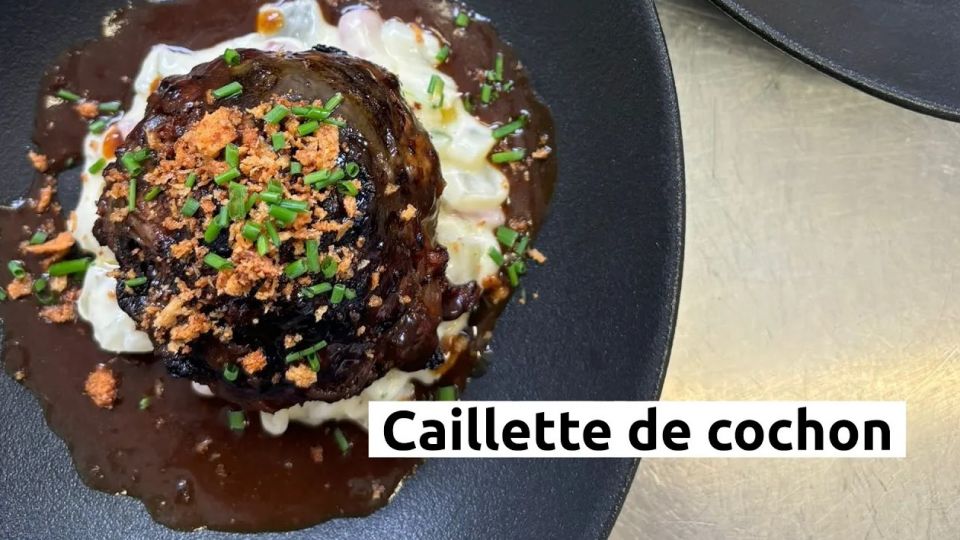 A feu doux : La Marmite Beaujolaise #04 Caillette de cochon