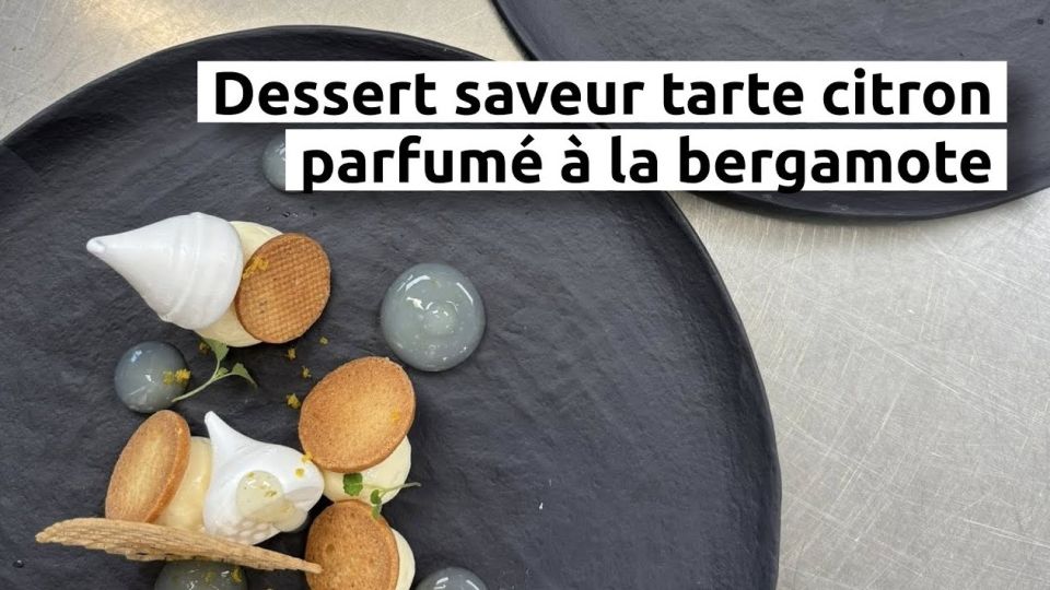 A feu doux : Le S'Y #05 Dessert saveur tarte citron parfumé à la bergamote