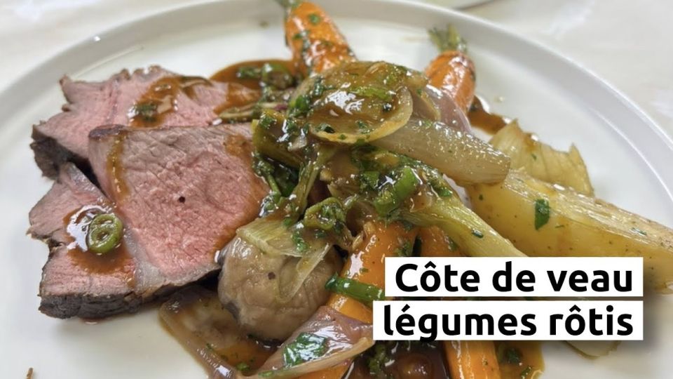 A feu doux : Les Bas-Rupts #4 Côte de veau, légumes rôtis