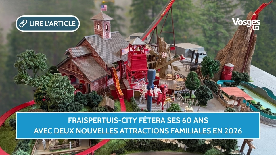 Fraispertuis-City fêtera ses 60 ans avec deux nouvelles attractions familiales en 2026