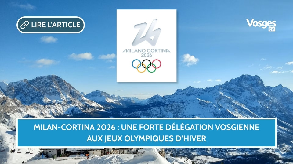 Milan-Cortina 2026 : une forte délégation vosgienne aux Jeux olympiques d’hiver