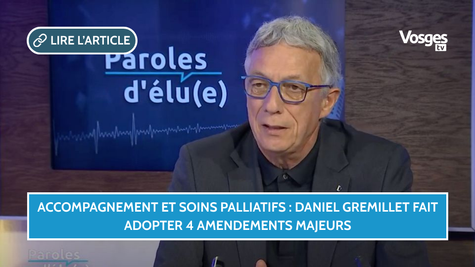 Égal accès de tous à l’accompagnement et aux soins palliatifs : Daniel Gremillet fait adopter 4 amendements avec des avancées majeures