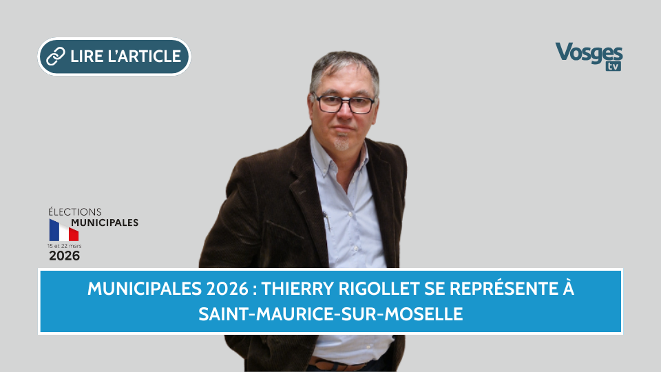 Le maire de Saint-Maurice-sur-Moselle, Thierry Rigollet, se représente pour un nouveau mandat