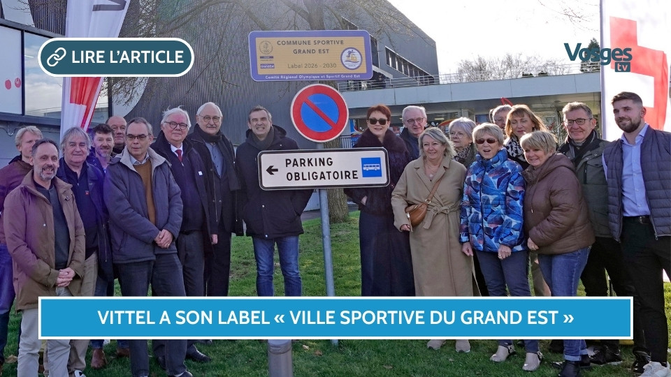 Vittel a son label « Ville sportive du Grand Est »