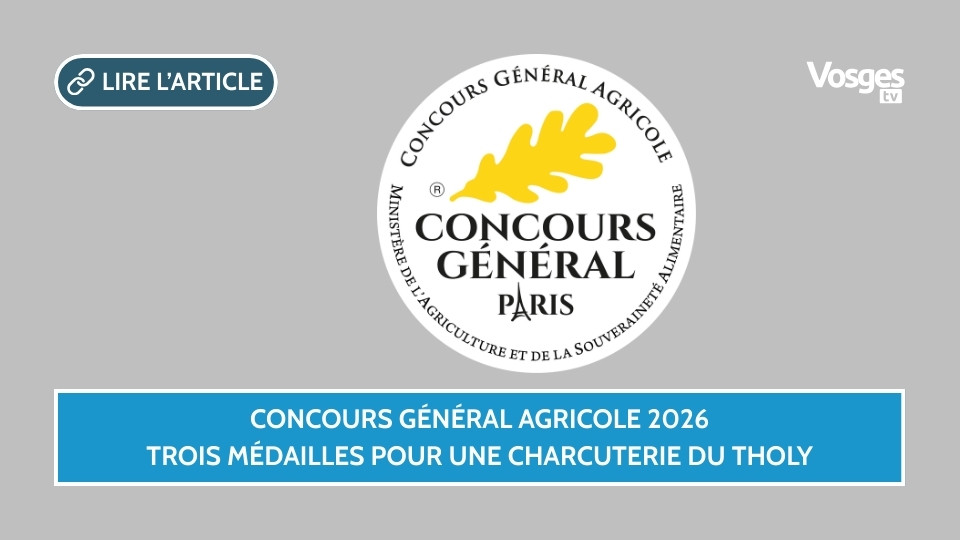 Concours Général Agricole 2026 : trois médailles pour une charcuterie du Tholy