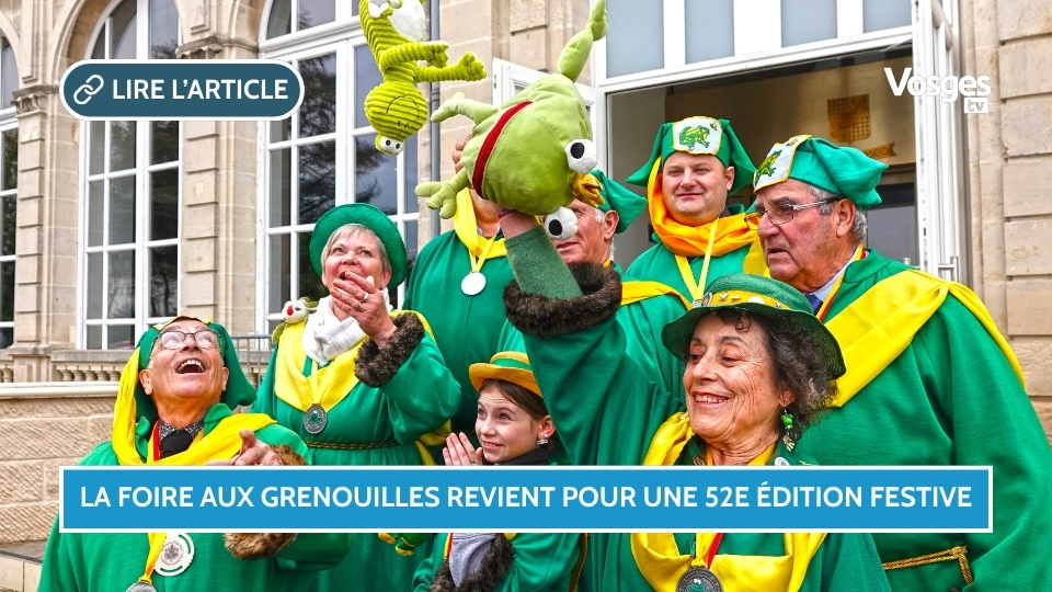 Vittel : la Foire aux Grenouilles revient pour une 52e édition festive