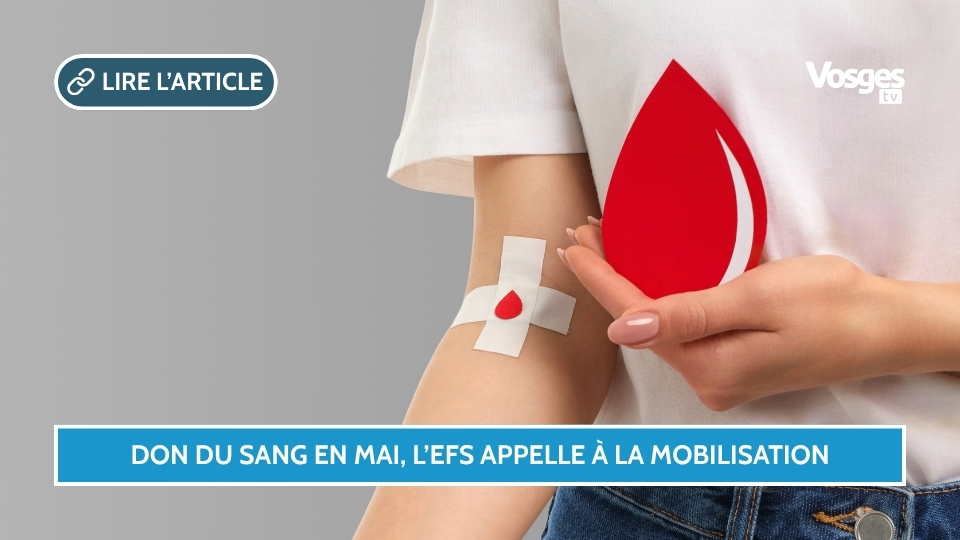 Don du sang en mai, l’EFS appelle à la mobilisation