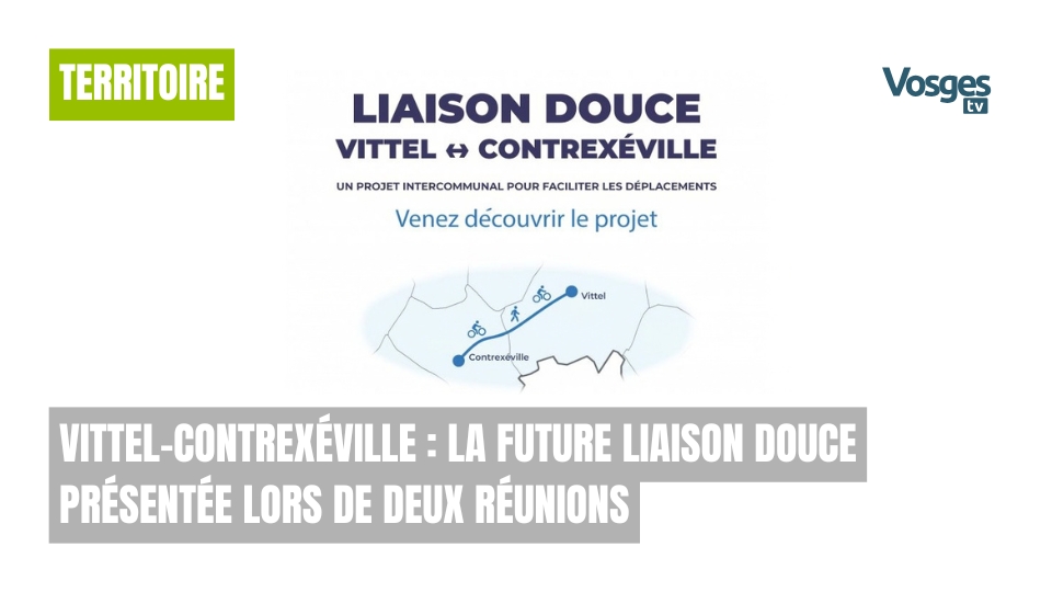 Vittel-Contrexéville : la future liaison douce présentée lors de deux réunions
