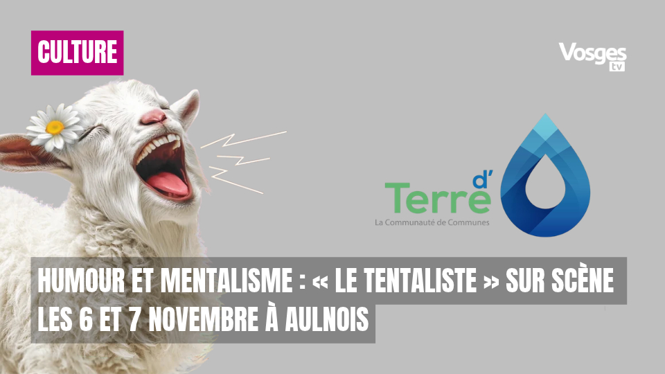 Humour et mentalisme : « Le Tentaliste » sur scène les 6 et 7 novembre à Aulnois